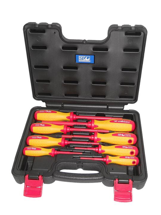 SP Tools Screwdriver Set 8Pc Electrical In Bmc