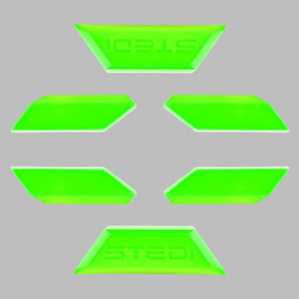 STEDI Quad Pro Optional Coloured Cap Kit Green QUADPROCAPGREEN