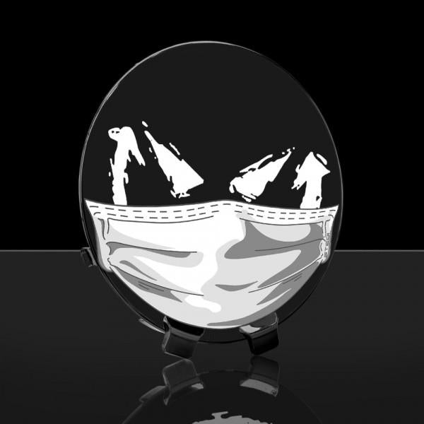 STEDI TypeX Mask Sticker 7 Inch STICKERMASK7