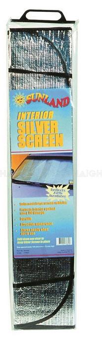 Sunland Interior Reflective Sun-Shade Silver 150x70cm - WS40L