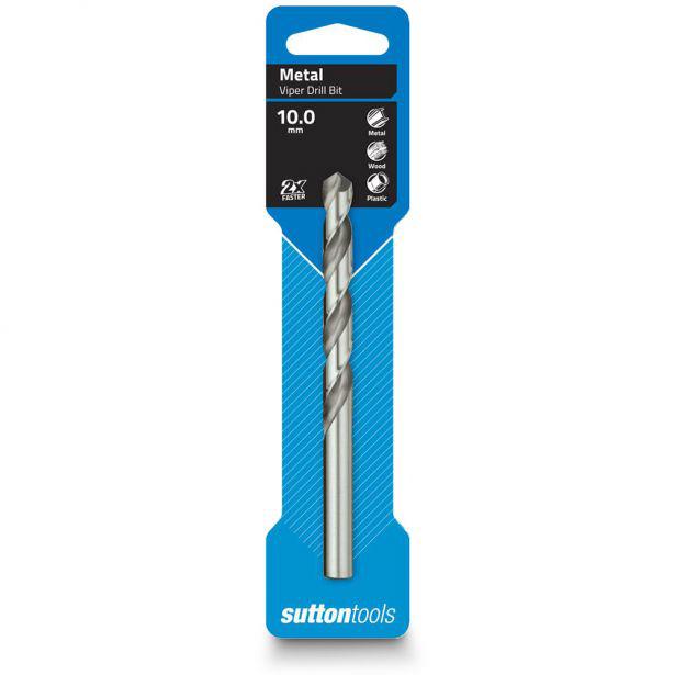 Sutton Jobber Drill Bit Viper HSS 10x133mm S/P HSP1000