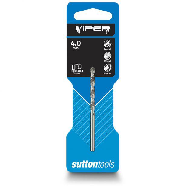 Sutton Jobber Drill Bit Viper HSS 4x75mm S/P HSP400