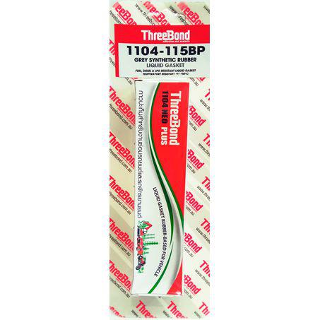 Threebond Synthetic Rubber Liquid Gasket Grey 115g 1104-115BP