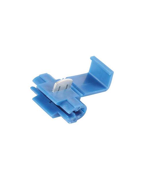 Thunder Crimp Terminal Ezy-Tap T-Tap Wire Connector Joiners Blue 6pc