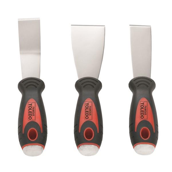 Toledo Stainless Steel Scraper Set 3 Piece 301651
