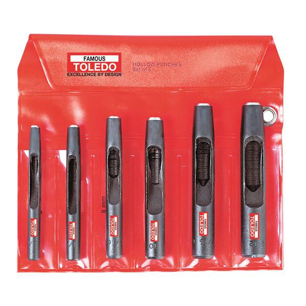Toledo Hollow Wad Punch Set 321200