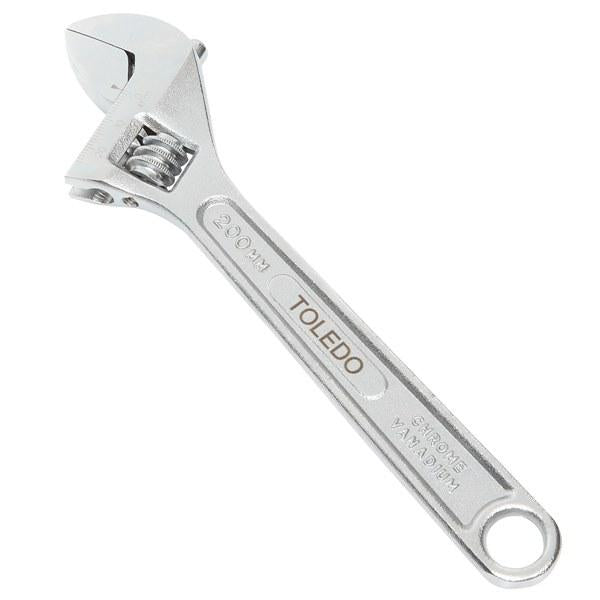 Toledo Adjustable Wrench 200mm/8 Inch 88200