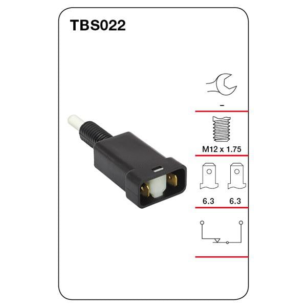 Tridon Brake Light switch TBS022