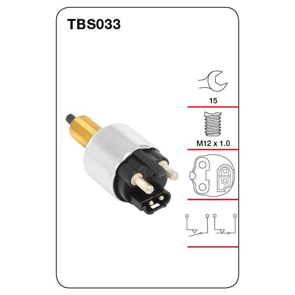 Tridon Brake Light switch TBS033