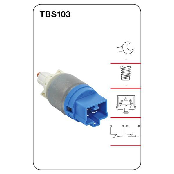 Tridon Brake Light switch TBS103