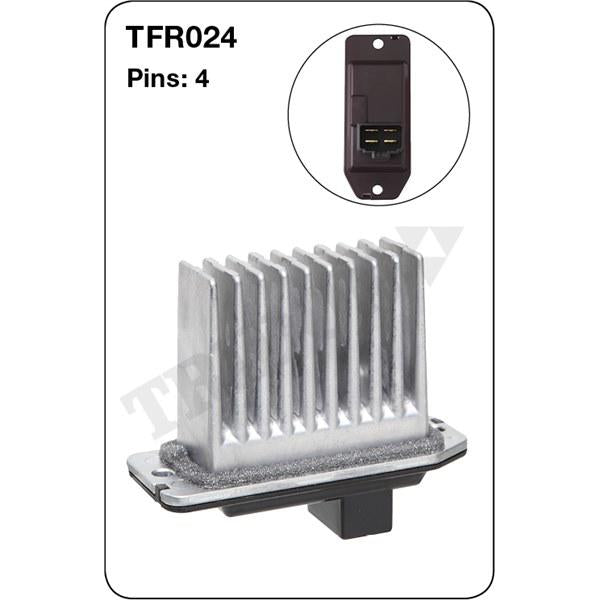 Tridon AC Blower Motor Resistor TFR024