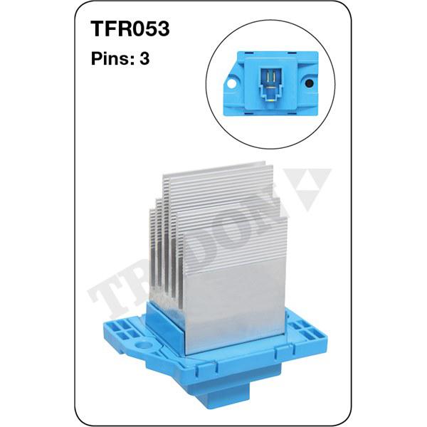 Tridon AC Blower Motor Resistor TFR053