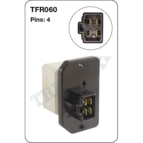 Tridon AC Blower Motor Resistor TFR060