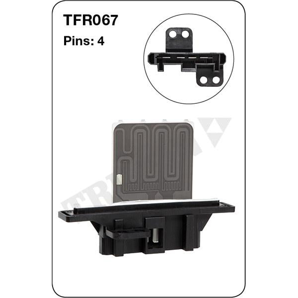 Tridon AC Blower Motor Resistor TFR067