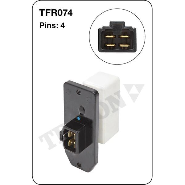 Tridon AC Blower Motor Resistor TFR074