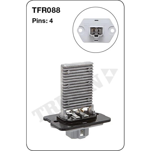 Tridon AC Blower Motor Resistor TFR088