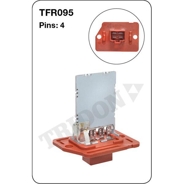 Tridon AC Blower Motor Resistor TFR095