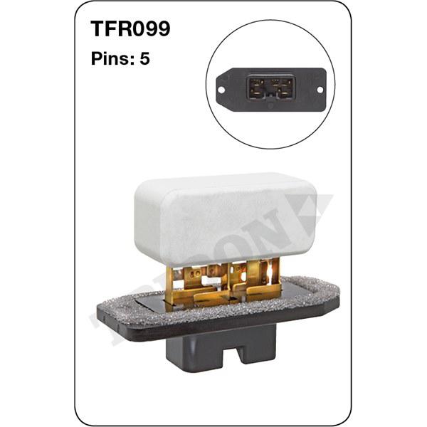 Tridon AC Blower Motor Resistor TFR099