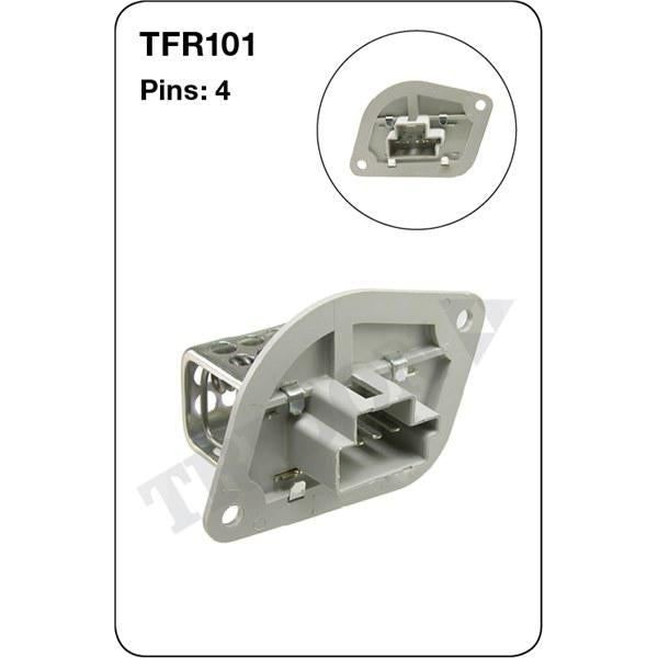 Tridon AC Blower Motor Resistor TFR101