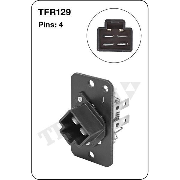 Tridon AC Blower Motor Resistor TFR129