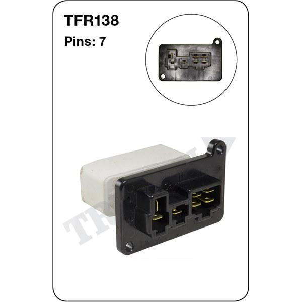 Tridon AC Blower Motor Resistor TFR138