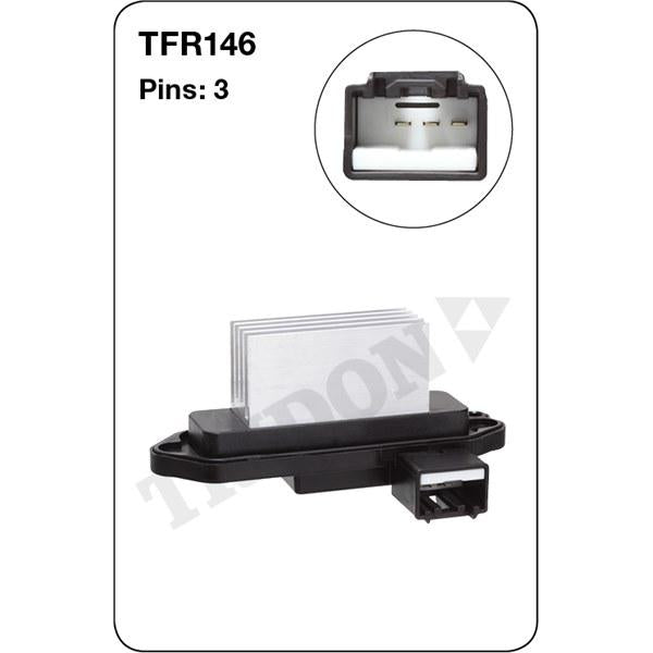 Tridon AC Blower Motor Resistor TFR146