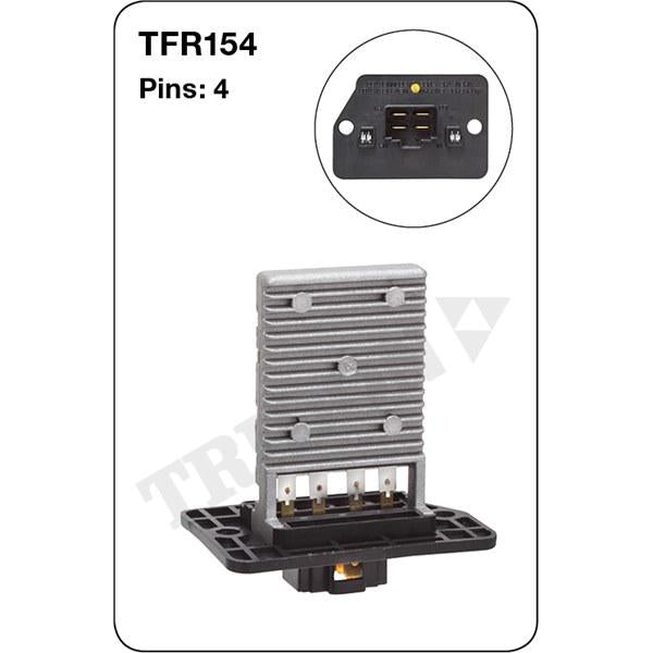 Tridon AC Blower Motor Resistor TFR154