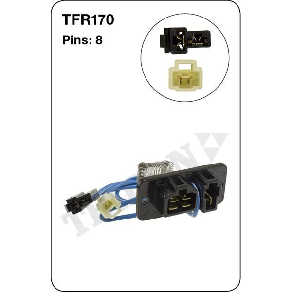 Tridon AC Blower Motor Resistor TFR170