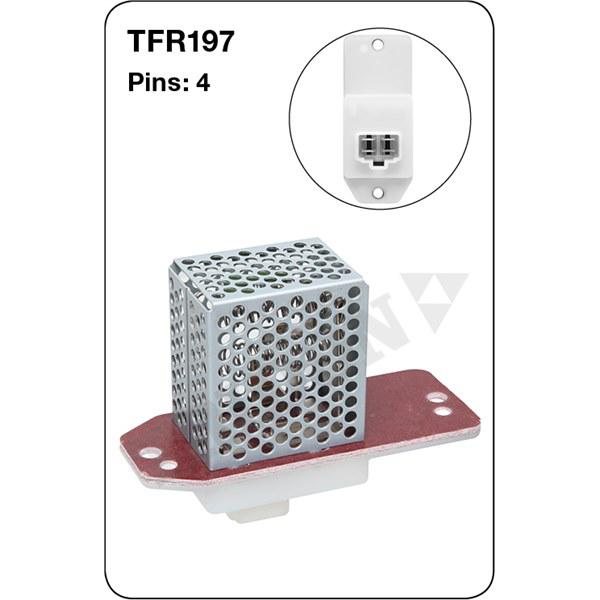 Tridon AC Blower Motor Resistor TFR197
