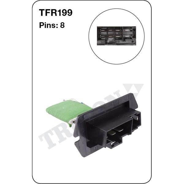 Tridon AC Blower Motor Resistor TFR199