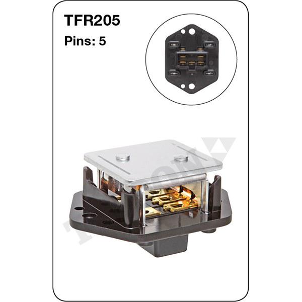 Tridon AC Blower Motor Resistor TFR205