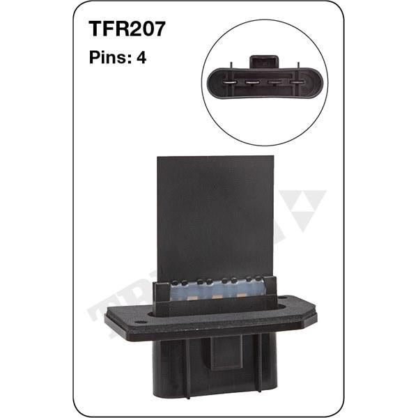 Tridon AC Blower Motor Resistor TFR207