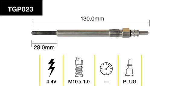 Tridon Glow Plug TGP023