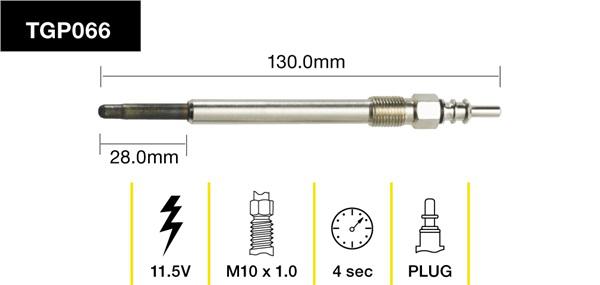 Tridon Glow Plug TGP066