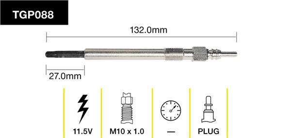 Tridon Glow Plug TGP088