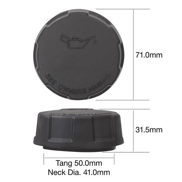 Tridon Oil Cap TOC533