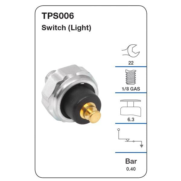 Tridon Oil Pressure Switch TPS006