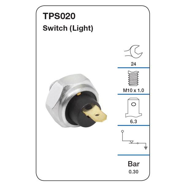 Tridon Oil Pressure Switch TPS020