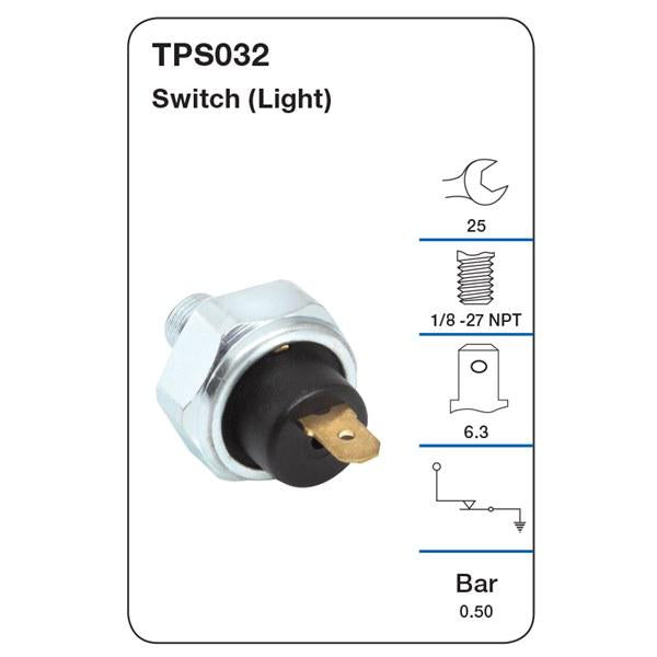 Tridon Oil Pressure Switch TPS032