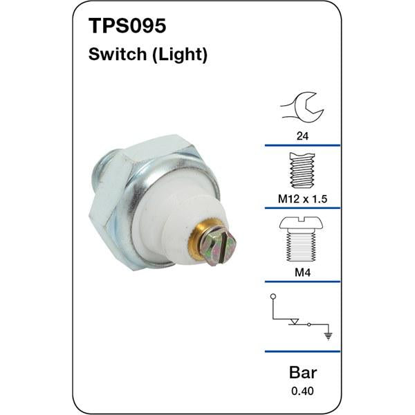 Tridon Oil Pressure Switch TPS095