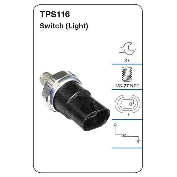 Tridon Oil Pressure Switch TPS116