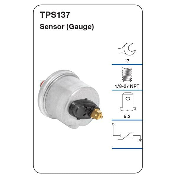 Tridon Oil Pressure Sensor TPS137