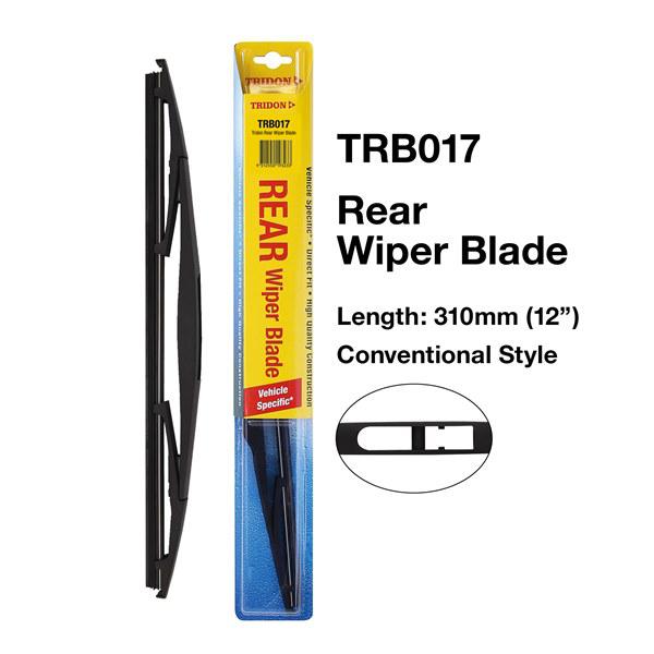 Tridon Wiper Tridon Rear Blade TRB017