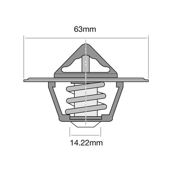 Tridon Thermostat Blister Pack TT222-160