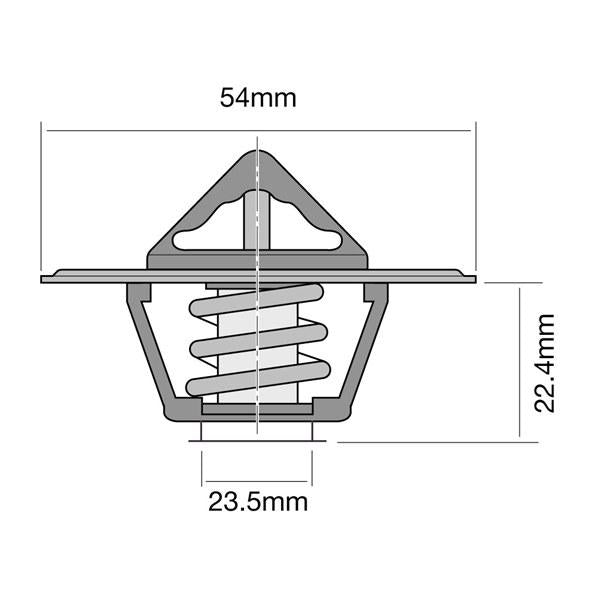 Tridon Thermostat Blister Pack TT225-160