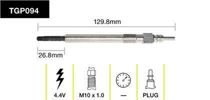 Tridon Glow Plug TGP094