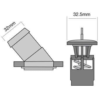 Tridon Thermostat Insert Boxed TT385-185P
