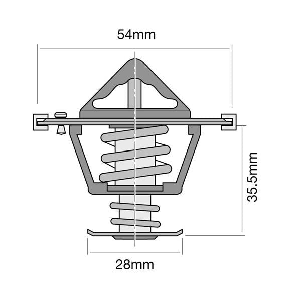 Tridon Thermostat Blister Pack TT658-170