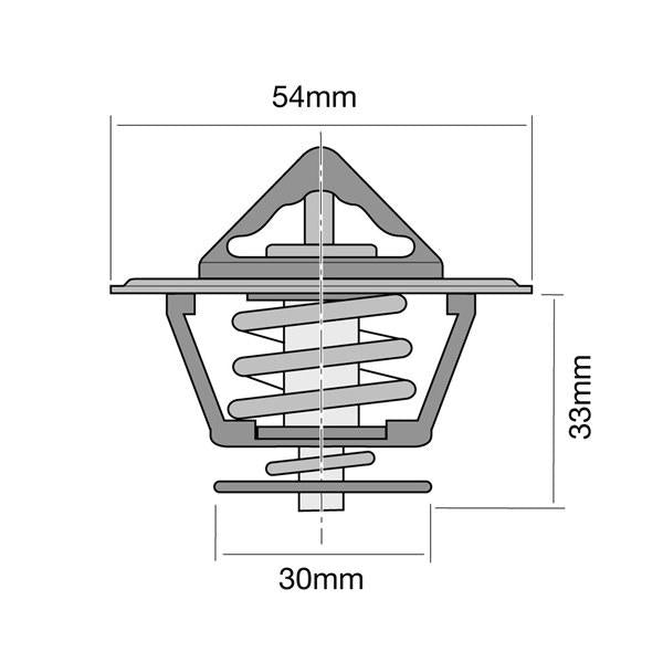 Tridon Thermostat Boxed (High Flow) TT8010-180P