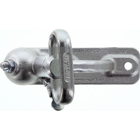 TROJAN Trailer Coupling 2000kg 2 Hole Zinc 616250Z